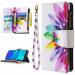 Miago 9 card slots leather cover for Huawei Y5 2019 colorful zipper Flip case Wallet case cell phone case PU leather pocket protective cover sunflower Huawei Y5 2019 sunflower