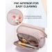 BAGSMART Travel Makeup Bag Organizer Case for Women - Pink - Buy Online on GoSupps.com