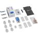 TENS EMS Unit Muscle Stimulator Therapy - 24 Modes Electronic Pulse Massager for Back Pain Relief - Dual Channel Physical Therapy Equipment (Silver) - Buy Online on GoSupps.com