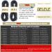 DELELE 2 Pair Round Boot Laces 55 Inch - Dark Brown Coffee - Buy Online on GoSupps.com