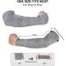 IMENORY Cut Resistant Arm Protectors - Thin Skin & Bruising Guards - 1 Pair Grey XL - Buy Online on GoSupps.com