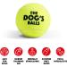 The Dog's Balls Dog Tennis Balls 6-Pack Yellow Dog Toy Strong Dog & Puppy Tennis Ball 6 Medium Balls Yellow - Buy Online on GoSupps.com