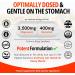 Highly Bioavailable Magnesium Glycinate Supplement - 400mg Elemental - 120 Capsules | Made in UK | GMP Certified - Buy Online on GoSupps.com