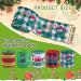 Christmas Ribbon Wired 2.5 Inch x 25Yards(5 Roll x 5 Yards) Grinchs Ribbon for Wreaths Bows DIY Christmas Ribbon with Wire for Gift Wrapping Crafts DIY Grinchs Christmas Decorations Holiday Decor - Buy Online on GoSupps.com