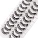Losha DD Curl Russian Strip Lashes 10 Pairs Pack | Fluffy False Eyelashes | D02 Russian Strip Lashes-DD Curl - Buy Online on GoSupps.com