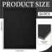 20 Pcs Black Designer Book Board - 12.5 x 10 Inch 80PT Heavy Duty Chipboard Sheets for Book Binding Supplies - Buy Online on GoSupps.com