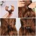 Morhom 6-Piece Medium Hair Claw Clips for Women and Girls - Ideal for Thick or Medium Hair - 1.3 Inch Size - MIX - Buy Online on GoSupps.com