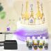 E-Kongton Airbrush Cake Decorating Metallic Food Colour Kit - 8 Vivid Edible Colors for Baking & Decorating - Food Grade Safe (0.6 Fl. Oz) - Buy Online on GoSupps.com