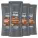 DOVE MEN + CARE Antiperspirant Deodorant Natural Inspired Sandalwood + Orange Antiperspirant for Men 2.6 oz 4 Count