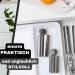 Valuxe Premium Tubenquetscher 2x Small - Stainless Steel Toothpaste Expressor - Effective Tube Press - Includes Hanging Off - Perfect for Complete Expression - 2 Set Small - Buy Online on GoSupps.com