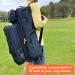 Fitdom Large Tactical Yoga Mat Sling Bag | Multiple Pockets, Easy Access & Organization | Fits Thick & Thin Mats | Expandable Compartment - Stores Up to 2 Blocks - Buy Online on GoSupps.com