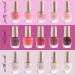Nicole Miller 15 Pc Nail Polish Set - Pinks and Nudes Collection - Buy Online on GoSupps.com