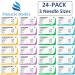 Practice Sutures | Sutures Thread with Needle (24 Mixed 2/0 3/0 4/0) | for Medical Nursing and Veterinary Students Suture Training | Suture Kit Companion | Demonstration and Education Use Only
