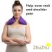 Zhu-Zhu Lavender Body Wrap Wheat Bag Microwavable Purple Fleece Microwave Heat Pad Soothing Heat Pack Hot Therapy Neck and Shoulder Pain Relief - Buy Online on GoSupps.com