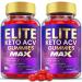 (2 Pack) Elite Keto ACV Gummies - Max Strength Formula - Keto Elite Plus ACV Keto Elite Gummies Keto+Elite Gummies Apple Cider Vinegar Weight Shark Loss Tank Vitamin B12 Beet Root (120 Gummies)