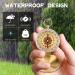 Buy Waterproof Outdoor Compass - Portable Hiking Compass with Luminous Jacks for Camping & Adventures (Golden) - Buy Online on GoSupps.com