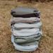 Morning Dew Baby Cloth Pocket Diapers 7 Pack with Bamboo Inserts and Wet Bag - Nora's Nursery - Buy Online on GoSupps.com