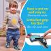 Blue Stars Baby Shoes | Soft Sole, Leather Toddler Shoes for Baby Girl & Boy 18-24 Months - Buy Online on GoSupps.com