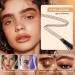 Microblading Eyebrow Pencil Eyebrow Pencil Magical 2-In-1 Eye Brow Pencils For Women With 4-Fork-Tip & Precise Brush-Tip Create Natural Hair-Like Brows Waterproofing Last All-Day (04#) - Buy Online on GoSupps.com