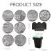 Niceneeded Nail Art Stamping Kit - 8 Round Plates Nail Stamp Scraper & DIY Tools for Creative Nail Designs - Buy Online on GoSupps.com
