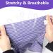 HEYWEAN Cat Recovery Suit - M Purple Stripes | Post-Surgery Bodysuit for Cats | Cone Collar Alternative & Surgical Shirt - Buy Online on GoSupps.com