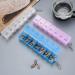 3 Pieces Pill Box Organiser Pill Dispenser Box 7 Day Pill Box Organiser One Time a Day Weekly Pill Box Pill Organiser for Medication Supplements Vitamins Cod Liver Oil - Buy Online on GoSupps.com