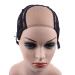 4X4 Swiss Lace U-Part Wig Cap with Adjustable Straps | Black M(54cm) - Glueless Hairnets - Buy Online on GoSupps.com