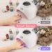 Urvoix 84W UV LED Nail Lamp - Professional Salon Gel Polish Dryer with LCD Display and Auto-Sensing Technology - Buy Online on GoSupps.com