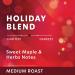 Starbucks Holiday Blend Ground Coffee, 17 oz Bag, Medium Roast 100% Arabica - Limited Edition - Buy Online on GoSupps.com