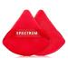 Brush Club Makeup Puffs - Soft Velour Triangle Powder Puff & Marble Rubycell Blender | Set & Bake | 2 Red & Pink Puffs - Buy Online on GoSupps.com
