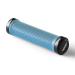 BW Chainline Grips  Dual Lock-On MTB Bike Handlebar Grips - Multiple Color Options Blue