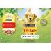 Buy Purina Friskies Wet Dog Food with Beef & Carrots - 40 x 100g Bags | Premium Gelatine Beef 400g (Pack of 10) - International Shipping Available - Buy Online on GoSupps.com