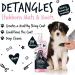 BUGALUGS Dog Shampoo 3 in 1 shampoo Conditioner & Detangler - Raspberry & Lemon dog perfume grooming products for smelly dogs best dog coat puppy shampoo pet accessories (Shampoo 500ml) - Buy Online on GoSupps.com