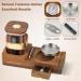 Cigar Humidors and Ashtray Set Cigar Case with Jar Tray Humidor Cigar Box with Hygrometer Can Hold 14-18 Cigars Cutter Drawer and Slot Ideal Cigar Accessories for Home Office and Outdoor Use - Buy Online on GoSupps.com