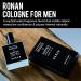 RUGGED & DAPPER RONAN Mens Cologne Best Rated Cologne for Men Invigorating Cologne Men Wear with Confidence the Best Mens Cologne & Perfume for the Modern Man Spray 3.4 oz - Buy Online on GoSupps.com