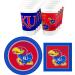 Westrick Kansas Jayhawks Party Supplies - 48 pieces (Serves 16)