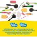 Dishmatic Green All Purpose Dishwashing Sponge Refill Heads - Antibacterial Abrasive 6 Pack | International Shipping Available - Buy Online on GoSupps.com