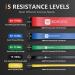 Resistance Bands Set for Men & Women | Pull Up Assistance & Home Workouts | Exercise Bands for Body Stretching & Physical Therapy - Buy Online on GoSupps.com