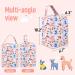 Pedobi Reusable Cloth Diaper Wet Dry Bags - Large Waterproof Pod Bag for Diapers, Travel & Pool - 2 Pack Hanging Bags with Stroller Buttons (Alpaca Print) - Buy Online on GoSupps.com