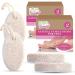 4pk Natural Pumice Stone for Feet | Callus Remover Feet Scrubber Dead Skin Pumice Stones | Foot Scrubber Pumice Stone Feet | Foot Pumice Stone for Hands Foot Stone Pumice for Hard Skin + SOL Sticker