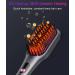 Ionic Hair Straightener Brush - 16 Temp Settings Fast Heating Anti-Scald Safety Auto-Off Temp Memory - Black Pink - Buy Online on GoSupps.com