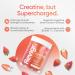 Revigr Max 5000mg 90 Creatine Monohydrate Gummies Added 500mg BCAAs + 500mg L-Carnitine Vegan & Sugar-Free Premium Pre-Workout Gym Supplement (1 Month Supply) (Strawberry Burst) - Buy Online on GoSupps.com
