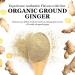 Minerva Spices Organic Ginger Ground 4 Oz 120 Grams Premium Quality 100% Pure Non-GMO Vegan Gluten-Free and Kosher Certified - Buy Online on GoSupps.com