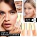 4PCS Mini Liquid Concealer Foundation Matte Concealer Foundation Cream Waterproof Long Lasting Moisturizing Full Coverage Liquid Foundation Face Makeup Set for Women - Buy Online on GoSupps.com