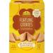 Kaiserpalast Happiness cookies crispy sweet pastries individually packed in red foil with German and English saying vegan halal 12 pieces of 6 g (1 x 72 g) sweet 72 g (1 Pack)
