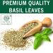 Spices Village Dried Basil (2.3 oz) - All Natural Sweet Basil Leaves - Mediterranean Seasoning - Buy Online on GoSupps.com