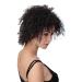 WIG ME UP Women's Curly Medium Length Afro Wig - Voluminous Dark Brown & Chocolate Brown Frizzy Style | International Shipping Available - Buy Online on GoSupps.com