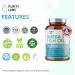 Purity Labs Omega 3 Fish Oil 3000mg - Vegan Supplements for Heart & Brain Health - 180 Softgels - Buy Online on GoSupps.com