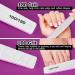 Nail Files Set FANDAMEI 15pcs 100/180 Grit Professional Nail Boards Buffer Files for Home & Salon Use Double Sided Emery Boards for Nails Toe Pet Fingernail Files Nail Styling Tools Diamond 7 1.1 inch-Diamond 15.0 - Buy Online on GoSupps.com