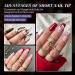 Gelike Ec Quadrat Full Cover Nageltips - Soft Gel Fake Nails 550 Pieces Clear Medium Pre-Buff PMMA Resin for DIY Nail Art & Salon Use 12 Sizes - Buy Online on GoSupps.com